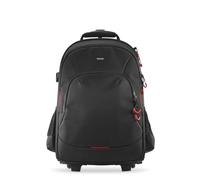Hama Trolley para cámara Ohio, 200, robusto estuche fotográfico para equipaje de mano Negro/rojo