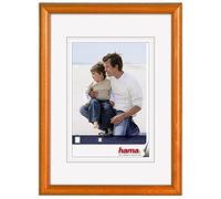 Hama Oregon Portarretratos individual Naranja - Marcos de fotos (Marco individual, Naranja, Madera, 10 x 15 cm)