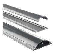 Hama - Organizador de cables semicircular, color gris