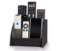 Hama - Organizador de mando a distancia (Porta mandos TV capacidad 9 mandos) Negro