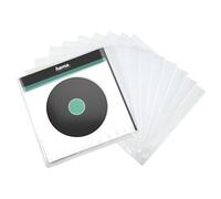 Hama Pack de 10 Fundas para Discos de Vinilo - Polipropileno - 32.7x32.5x0.07cm - Color Transparente