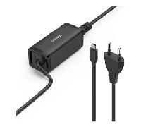 Hama PC Cargador universal portátil USB-C, GaN, PD, de 5-20V/65W 00200023
