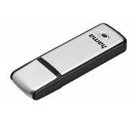Hama | Pendrive USB 2.0 de 16 GB, Memoria USB-A de 10 MB/s, Negro y Plata