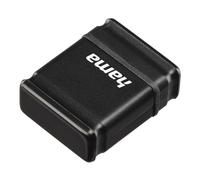 Hama | Pendrive USB 2.0 de 32 GB | Memoria USB-A de 10 MB/s para Uso Diario | Diseño Inteligente y Sin Tapa | Ideal para PC y Portátiles | Color Negro