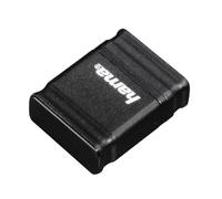 Hama FlashPen Smartly - Memoria USB 2.0 de 64 GB (10 MB/s), Color Negro