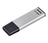 Hama | Pendrive USB 3.2 de 16 GB, Memoria USB-A 70 MB/s, Plata | Almacenamiento Diario en Diseño Clásico de Metal, Ideal para Fotos y Documentos, de Alta Velocidad