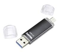 Hama | Pendrive USB-A y Micro-USB Dual 32 GB, Memoria USB 3.2 40 MB/s,Negro
