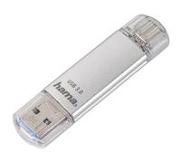 Hama | Pendrive USB-C de 32 GB | Memoria USB 3.1 Gen 1 de 40 MB/s | Conector Tipo C para PC, Móvil y Tablet | Almacenamiento Compacto y Resistente | Color Antracita
