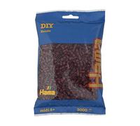 Hama Perlas 201-30 Bolsas de Perlas para Planchar con Aprox. 3000 Perlas de Manualidades con diámetro de 5 mm en Colores Morera, diversión Creativa para Grandes y pequeños