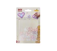 Hama Perlas 4905 Juwelen, 12 Unidades, Juego de Accesorios para Manualidades con Cuentas de Planchado Midi con diámetro de 5 mm, para niños a Partir de 5 años (Malte Haaning Plastic