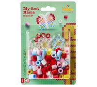 Hama Perlas 8983 Maxi Bügelperlen Kleine Blister Pack con Aproximadamente 100 Bastelperlen con 10 mm de diámetro, diseño de Mariposa, Creativas Bastelspaß para Grandes y pequeños