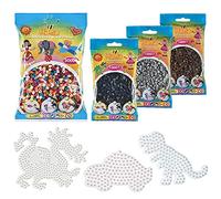 Hama Perlas medianas de plástico, multicolor, diámetro 5 mm