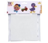 HAMA BEADS - Set de plantillas grandes forma redonda y cuadrada para cuentas colores , color/modelo surtido
