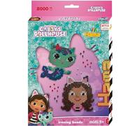 Hama Perlen 7975 - Juego de regalo de cuentas para planchar Gabbys Dollhouse, con aproximadamente 2000 cuentas de manualidades de 5 mm de diámetro de 5 mm, diversión creativa para grandes y pequeños