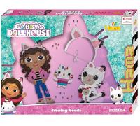 Hama Perlen Gabby's Dollhouse 7918 - Juego de cuentas para planchar (4000 cuentas medianas de 5 mm de diámetro, para manualidades creativas para grandes y pequeños)
