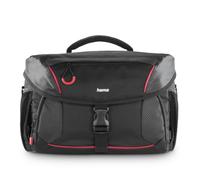 Hama Phoenix 170 - Funda para cámara fotográfica, Color Negro, Rojo, Moderno