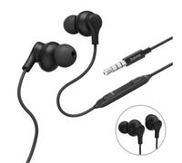 Hama Popply - Auriculares in-Ear (3,5 mm), Color Negro