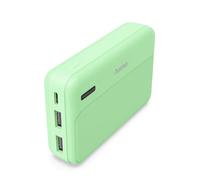 HAMA | Power Bank 10000 mAh Carga rápida 2 USB-A Verde
