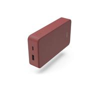 Hama Batería portátil Power Pack Colour 20 20.000 mAh, carga rápida, 2 salidas Rojo