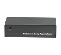Hama | Preamplificador Phono Estéreo RIAA Tocadiscos Negro | Preamplificador phono estéreo para conectar tocadiscos a equipos de audio con entradas de línea, auxiliar, CD o MD. Negro