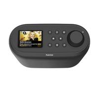 Hama | Radio Digital (Dab/Dab+/UKW-FM, Bluetooth, Spotify Connect, Radio Reloj) Negro