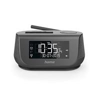 Hama | Radio Digital DR36SBT FM/Dab/Dab+/Bluetooth® (Función de Carga USB o Pilas, Múltiples Cadenas a Nivel Nacional) Negro