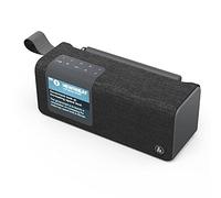 HAMA | Radio Digital Internet (Radio Dab con Bluetooth, hasta 8 Horas de Autonomía, Receptor FM, con Pantalla a Color, 5W) Color Negro