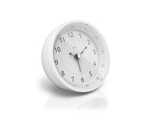 Hama Radiodespertador Roundly, Color Blanco