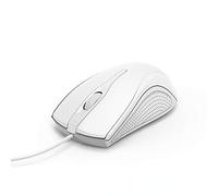 Hama | Ratón con Cable para PC (ratón de 3 Botones para PC, Portátil, Apto para Diestros y Zurdos, 1000 PPP, Sistemas Operativos: Windows 11/10/8/7/Vista/XP, Mac OS 10.10 o Superior) Blanco