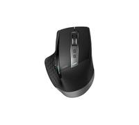 rapoo - Ratón inalámbrico multimodo, con conectividad Bluetooth y conexión de 2,4 GHz y sensores dpi Ajustables y 12 Meses de duración de la batería, MT750S, en Negro