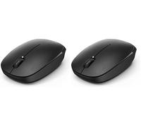 Hama | Ratón inalámbrico óptico (ratón sin Cables, USB 2.4GHz, Alcance 8m, silencioso, hasta 1.000 dpi) (Paquete de 2)