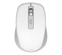 Hama - Ratón multidispositivo SS con cable de 7 botones WM-450, Radio/Bluetooth®, color blanco