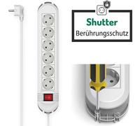 Hama Regleta De Enchufes 6 Fach Con Interruptor Soporte