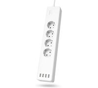 Hama - regleta inteligente wifi con 4 enchufes y 4 usb (enchufe múlti