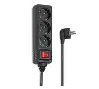 Hama - Regleta para 3 enchufes con interruptor