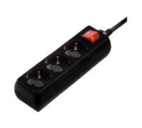 Hama - Regleta para 3 enchufes con interruptor