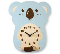 Hama Reloj de Niños para la Pared Koala Madera Cuarto los Pastel
