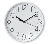 Hama Reloj de pared Salina – Cuarzo Blanco 25 cm