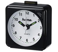 Hama Reloj de Viaje, Negro, 5,6 x 3 x 5,6 cm