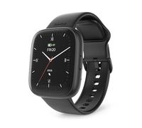 Hama Reloj inteligente (pantalla a color de 1,65", función de teléfono, WhatsApp, Correo electrónico, etc., asistente de voz, impermeable, rastreador de fitness con 100 deportes + frecuencia cardíaca