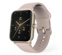 Hama - Reloj inteligente GPS integrado 6010" (reloj deportivo, pantalla TFT de 1,65", función de llamadas y control de voz Siri/Google, impermeable IP68/3 ATM), color oro rosa