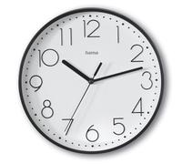 Hama I Reloj de Pared (Salina, Decoración Pared, Diametro 25 cm) Negro
