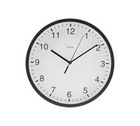 Hama Reloj de pared Elba – Diámetro 25 cm – Negro