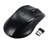 Hama Riano LH RF inalámbrico Óptico 1600DPI Zurdo, Negro - Ratón (zurdo, Óptico, RF inalámbrico, 1600 DPI, Negro)