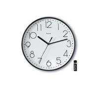 Hama I Reloj de Pared (Salina, Decoración Pared, Diametro 25 cm) Negro