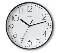 Hama Salina Reloj de cuarzo Alrededor Negro, Blanco