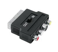 Hama Scart-Adaptador Scart 3x Rca Compuesto S-VIDEO VHS Audio Video