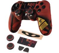 Hama Set Funda Protectora Silicona Antirayaduras Grip Para Sony PS4 Controlador