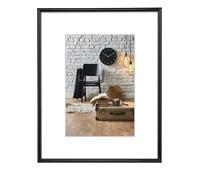 Hama Sevilla Picture Frame, Black, Inner:18 x 24 cm Outer:29.7x42 cm