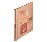 Hama Singo II - Álbum de fotos (28 x 31 cm, 40 fotos de 10 x 15 cm, 20 páginas blancas adhesivas, álbum de recortes, idea de regalo, cubierta rígida)